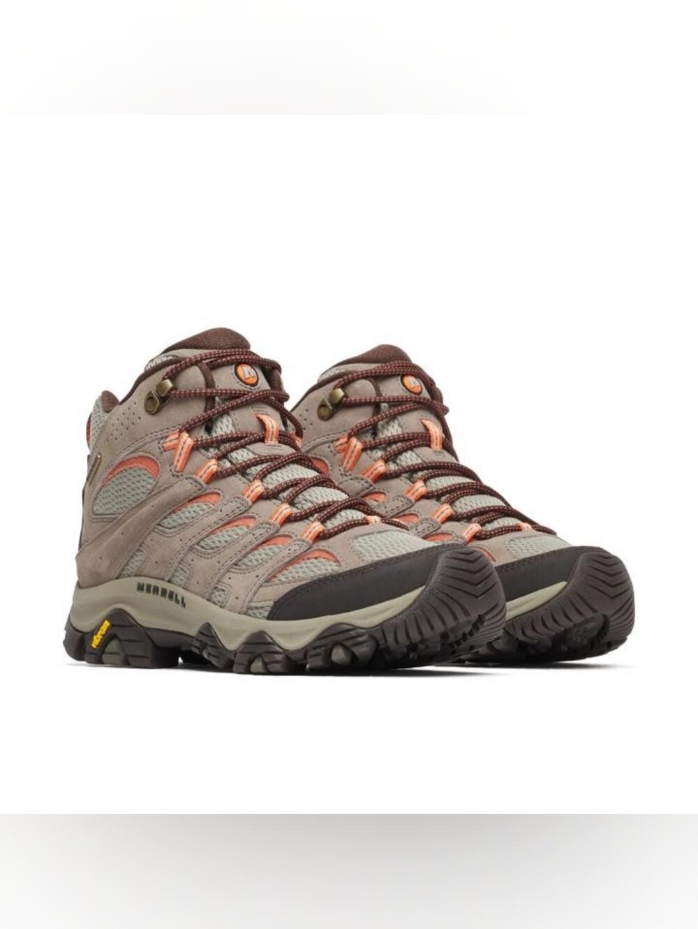 NEW Merrell Moab 3 Mid Waterproof Womens 6.5 Hiking Boots Brown Suede J035848